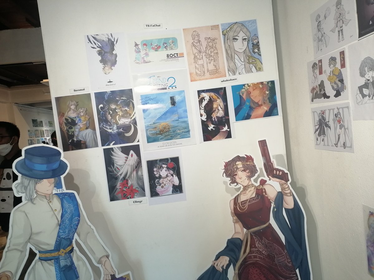UncanonValley's tweet photo. งานครั้งที่ 2 นี้เราได้รับคำเชิญมาจับไมค์ไลฟ์สดกับเพื่อนสาย Lore ฝั่งไทยค่ะ ขออภัยที่พูดน้ำไหลไฟดับมากๆ สนุกกับการคุยเรื่องเรฟวรรณกรรมกับหนังเกิน เกือบกินเวลากิจกรรม5555 หวังว่าทุกคนจะเอนจอยกับงานนะคะ 🥳

#FriendMeeting2 #TeamTimekeeper #Reverse1999 #Reverse1999TH https://t.co/2AbtDVgZIo