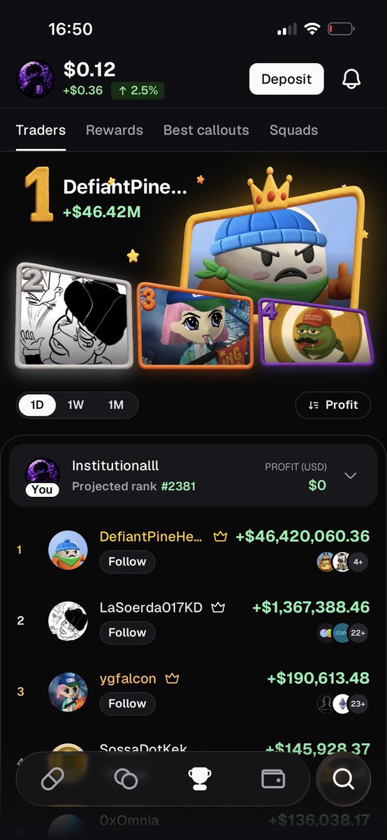 institutionalll's tweet photo. This trader made $46m from $393 😂

@Pumpfun 😂what’s going on ? https://t.co/mLTqbO7EP8