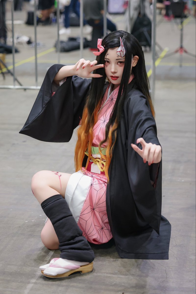 Kirio_cos's tweet photo. #nezuko #鬼滅の刃 #cosplay https://t.co/arjmoZ0Thc