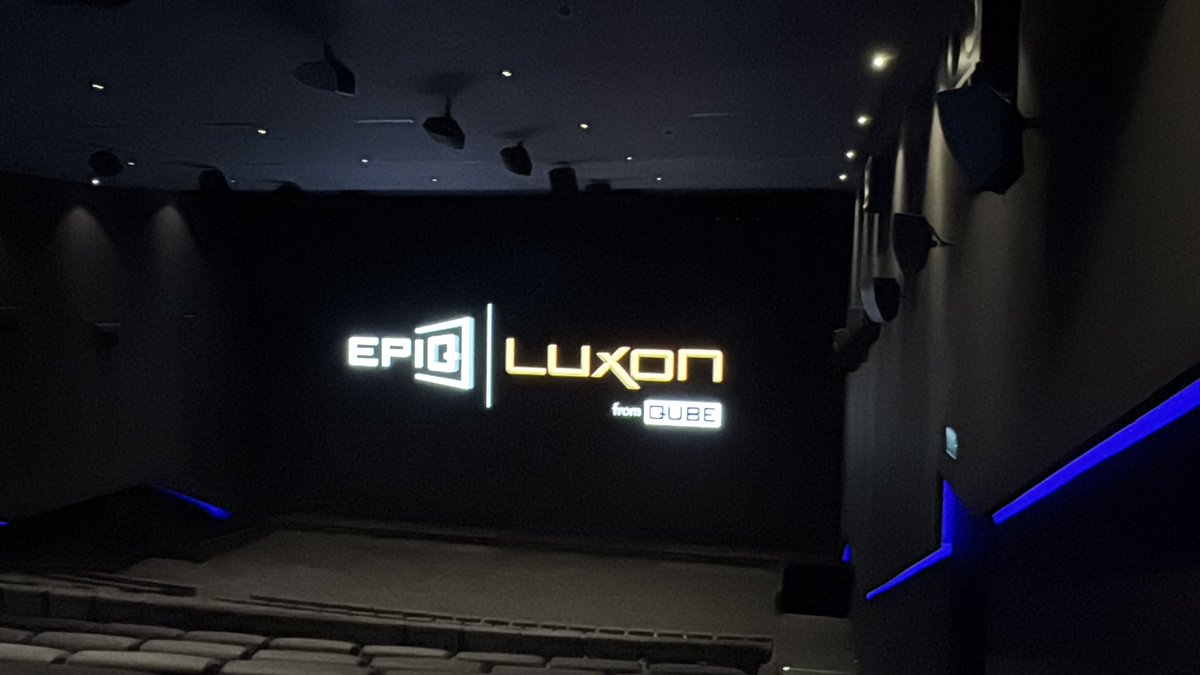 ChandruReviews's tweet photo. Experienced the new #EpiqLuxon at @Grandplexcinema , #Kovai today, and honestly, it’s something else! 🔥🤯

The huge 63×32 ft LED screen looks absolutely stunning, and the 64-channel Dolby Atmos sound with MAG audio is on another level. The pitch-black auditorium makes the visuals stand out even more. ❤️‍🔥

With #EpiqLuxon, #Epiq Laser and 3 Scope screens, @Grandplexcinema has really stepped up the cinema experience in Kovai.

Kovai people are in for a treat! ❤️

Congratulations @Grandplexcinema @qubecinema  @epiqcinema 👏

Detailed Review will be out tomorrow morning 👍