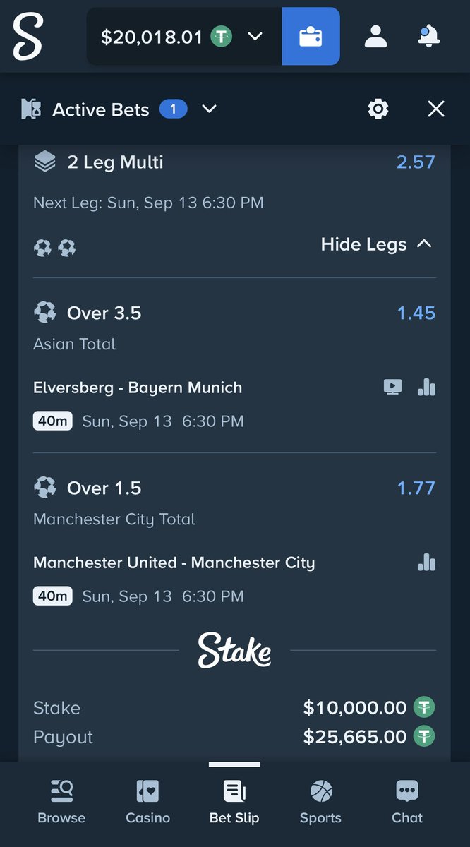 HisokaBet's tweet photo. high confidence.

drop stake username. https://t.co/Y2Fgvw8UDs