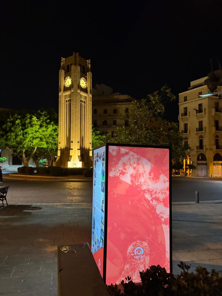 PLinLebanon's tweet photo. 🇵🇱🤝🇱🇧 Z #Bejrut do #Warszawa !

Nasza wystawa pokazała ludzi i miejsca, do których dociera @PolskaPomoc w #Liban - od szkół i szpitali po ratowników i ochronę cedrów.

W październiku wystawa „POD WSPÓLNYM NIEBEM” będzie prezentowana w @KancelariaSejmu https://t.co/oOzwDPbDFa