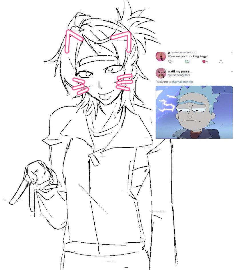 kwonmozz's tweet photo. #rickandmorty 

Doodles srry for being kinda inactive https://t.co/UEc5gvooLs