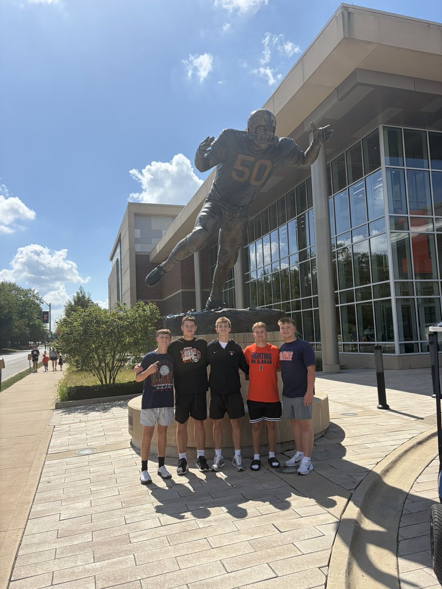 byronhsad's tweet photo. Brooks Auker visits Nebraska, while some of his teammates get to go to Illinois vs. Duke.  #ByronTigers #TigerPride https://t.co/4Q1EiSCUQY