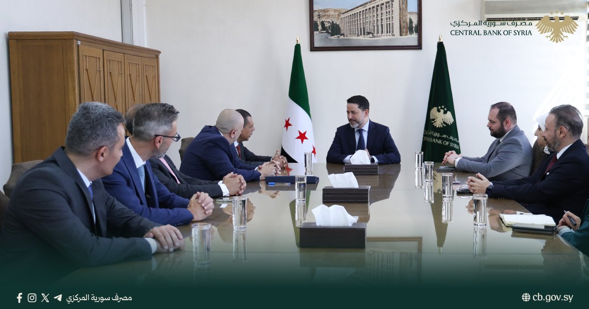 sycbgov's tweet photo. إطلاق أول بطاقة دفع إلكتروني مصدرة محلياً في سورية ومقبولة دولياً

أُطلقت اليوم أول بطاقة دفع إلكتروني مصدرة محلياً في سورية ومقبولة دولياً، من خلال QNB سورية بالتعاون مع Mastercard، بحضور السيد محمد صفوت رسلان، حاكم مصرف سورية المركزي. https://t.co/4cKvf9l4Mg