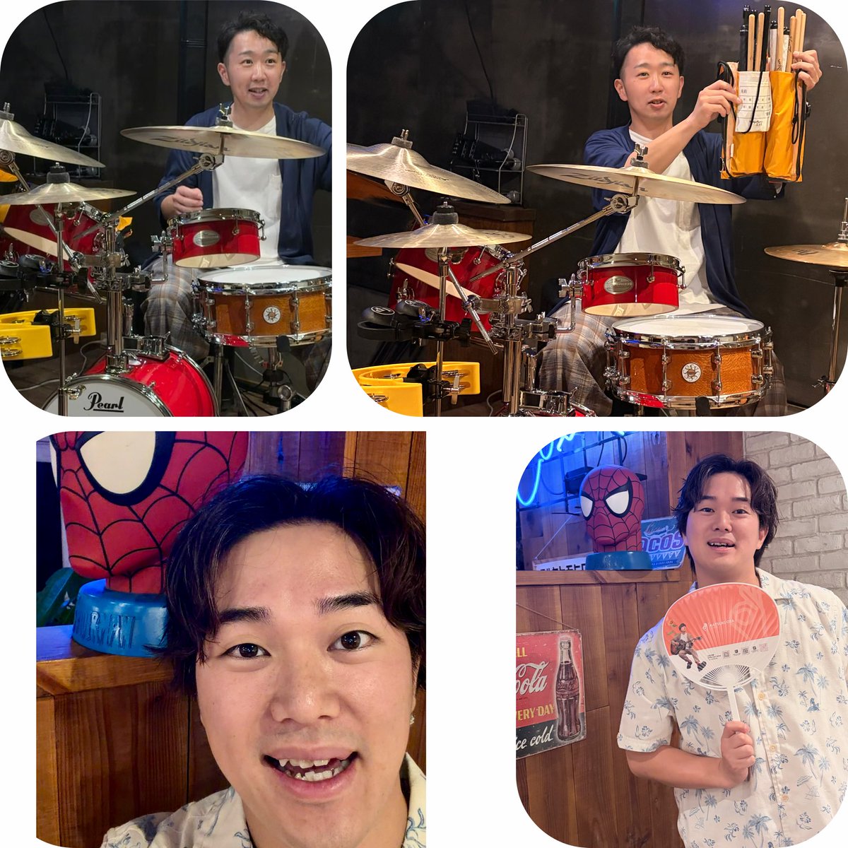 ela5_5's tweet photo. #太田克樹
#食卓に音楽をvol.10
#EARTDINER
#245
 
久しぶりの良い天気☀️
気分爽快の中
音楽の世界に浸れました🎵

アットホームで笑いも絶えない愉しいひととき😊
克樹さんと245さんのコラボ🎙️
カホン、ドラムで聴くオリジナル曲も凄く良かった！
週末の充実した時間をありがとう✨ https://t.co/1DfJwTKhKp