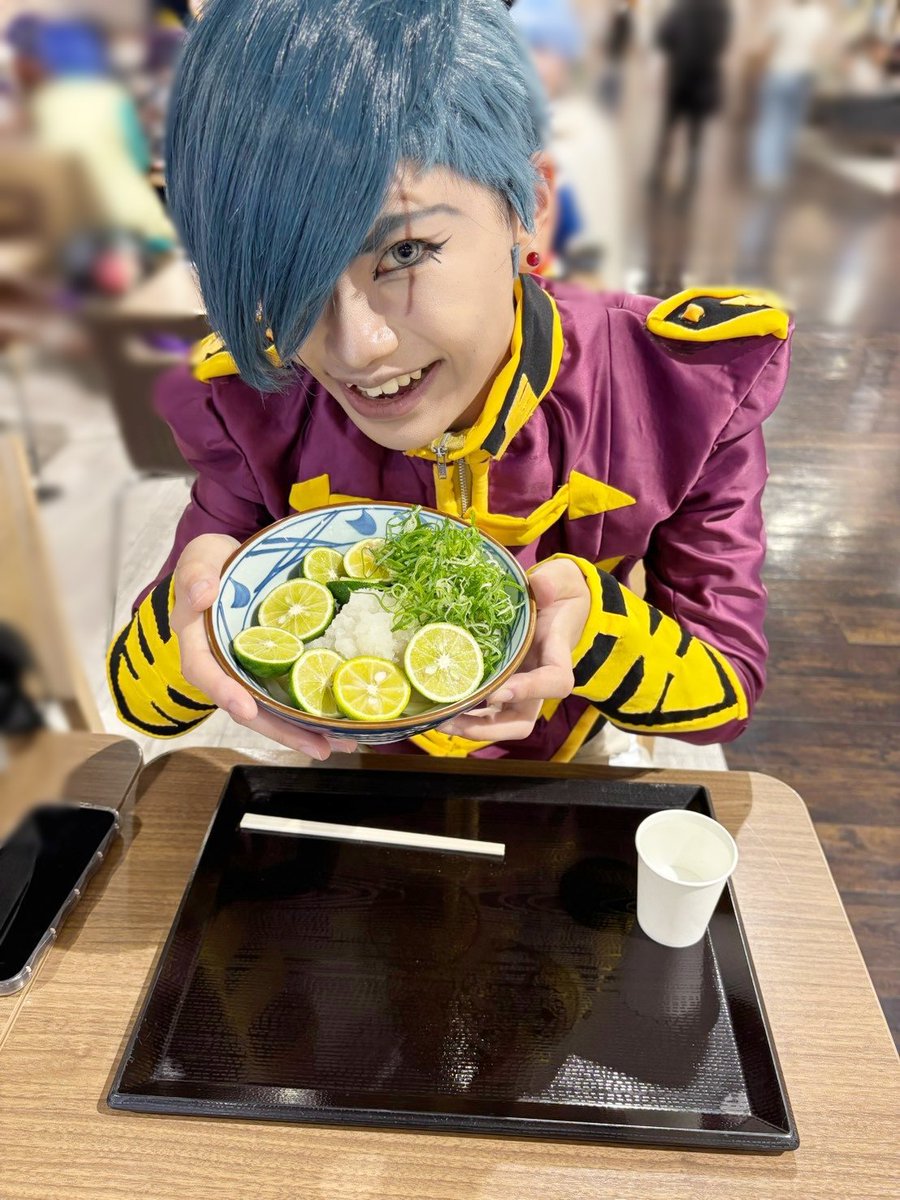 zoltanlove's tweet photo. #他人の金ですだちうどん甘えちゃうんだなぁこれがぁナラティブ組体操欠員併せ
#シンサツコス4
おいしかったんだなぁこれがぁ！ https://t.co/gEAga8STxL