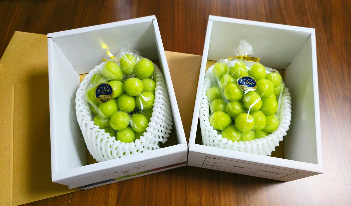 wamubamu's tweet photo. 毎年恒例の頂き物(^p^)ｳﾒｪ https://t.co/g6So0LaaKg
