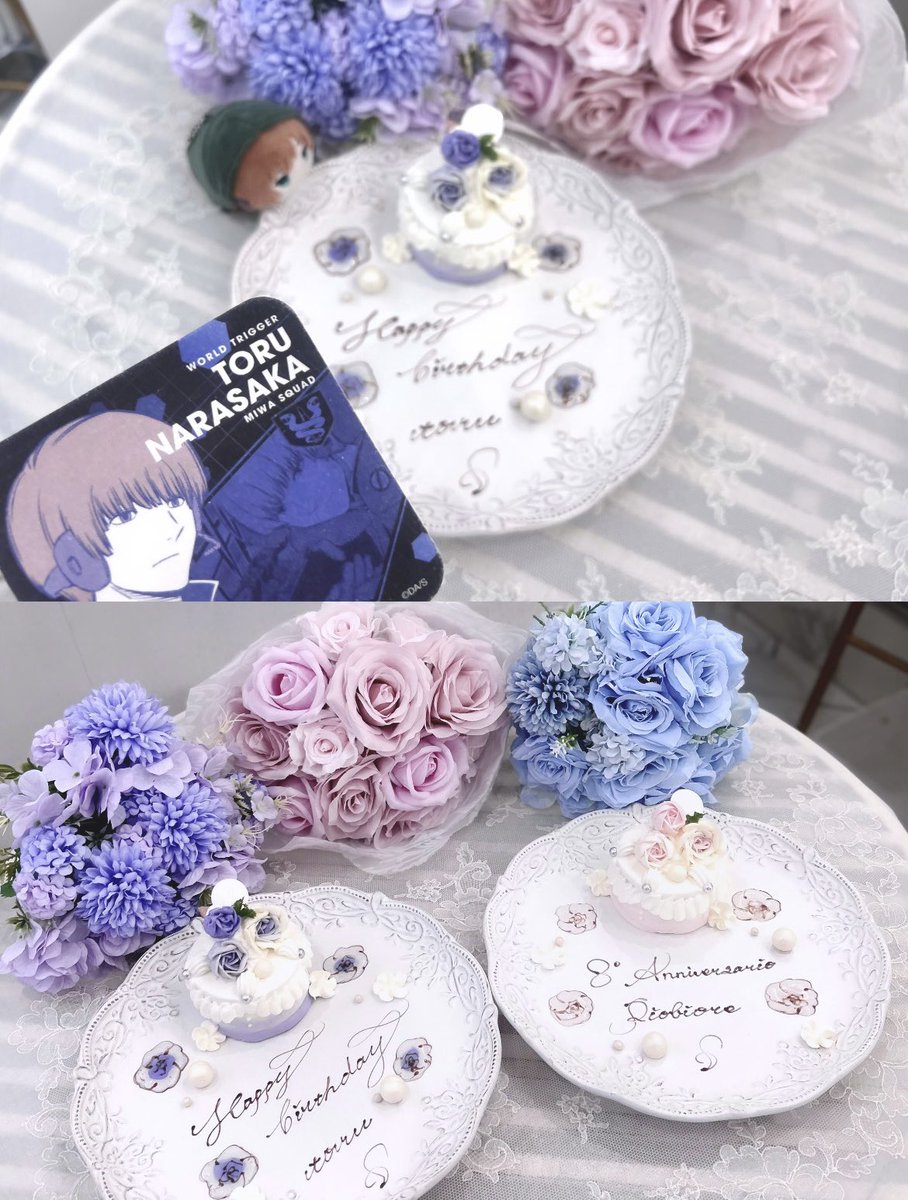 nyarasakatoru's tweet photo. 𝘏𝘢𝘱𝘱𝘺𝘣𝘪𝘳𝘵𝘩𝘥𝘢𝘺 𝘵𝘰𝘳𝘶 ˆ៸៸•·̫•៸៸ˆ♡ᶻᶻ
#奈良坂透生誕祭2026 #奈良坂隊員お誕生日おめでとう https://t.co/b3XzQkUkdM