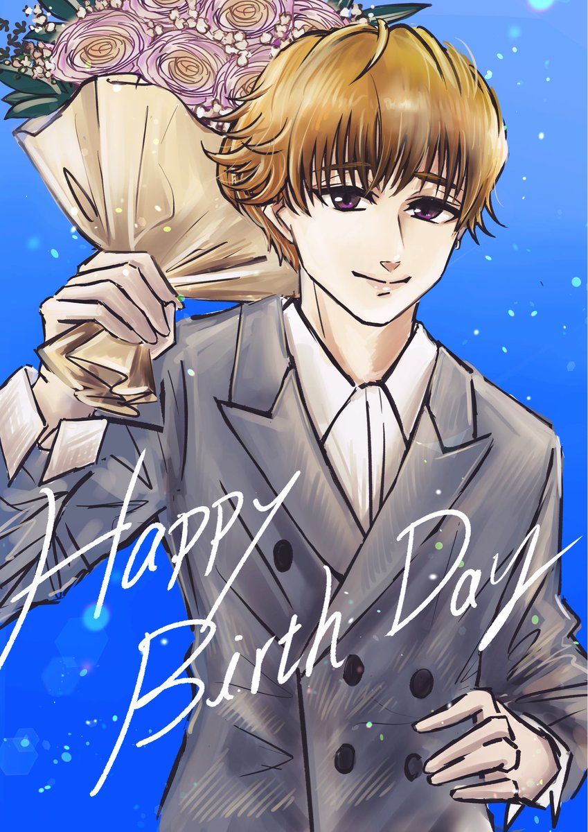 0208_whiteR's tweet photo. 宮田さんHappy Birthday！💜
奇跡の38歳（みやどし）！！これからも全人類をお姫様にしてください！！
#宮田俊哉誕生祭 
#宮田俊哉 https://t.co/kXgy5bP9Te