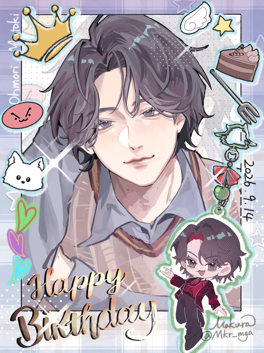 Mkr_mga's tweet photo. - ̗̀ ✧ ʜᴀᴘᴘʏ ʙɪʀᴛʜᴅᴀʏ ✧  ̖́-
Lv.30だ！🎉

#大森元貴誕生祭
#MotokiBirthday
#MrsGREENAPPLE https://t.co/VvUh6EeoJC