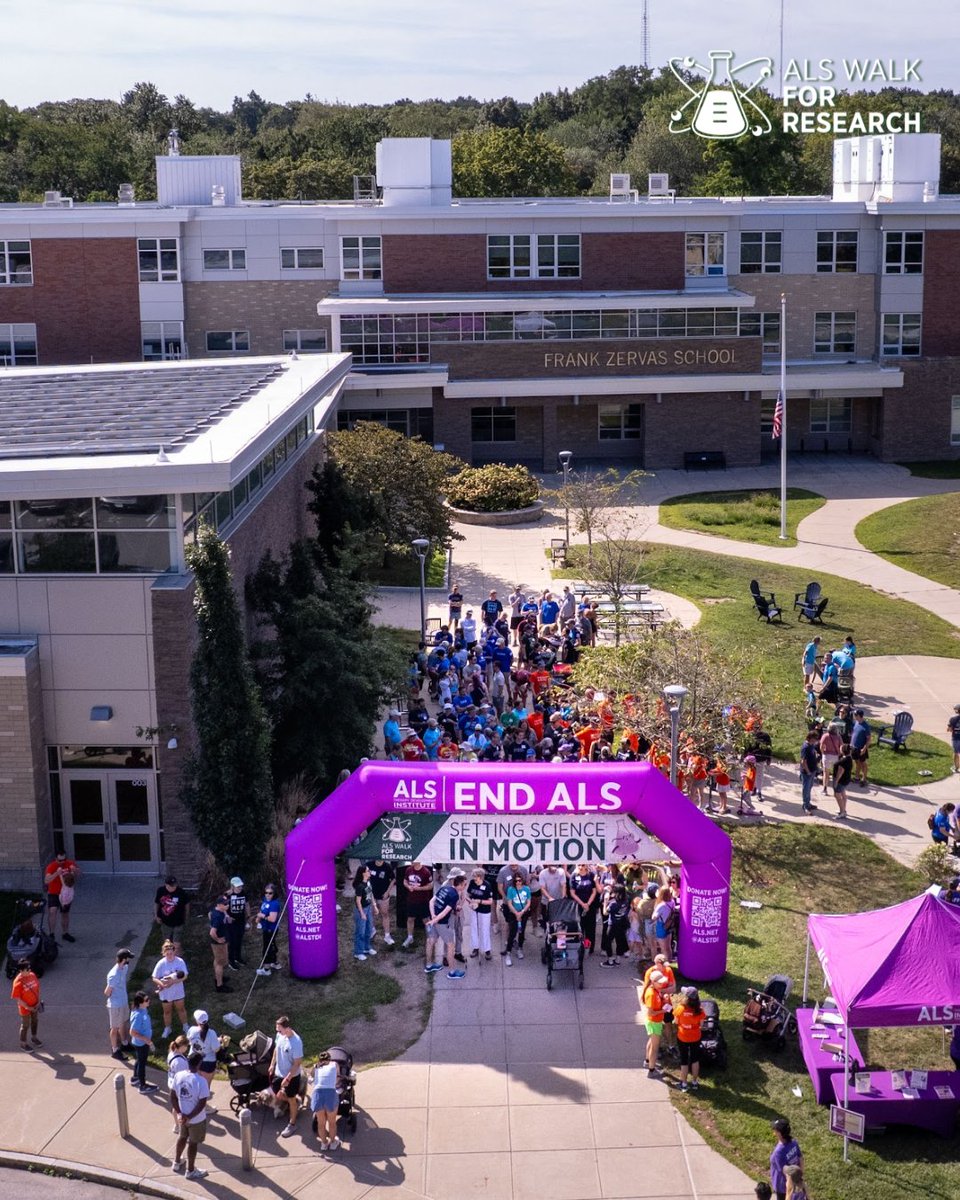 ALSTDI's tweet photo. Thank you to the 150+ people who joined us at the 2026 ALS Walk for Research and raised over $105,000 for research in our lab. 💜

We're already looking forward to next year. https://t.co/waOPwhJDht