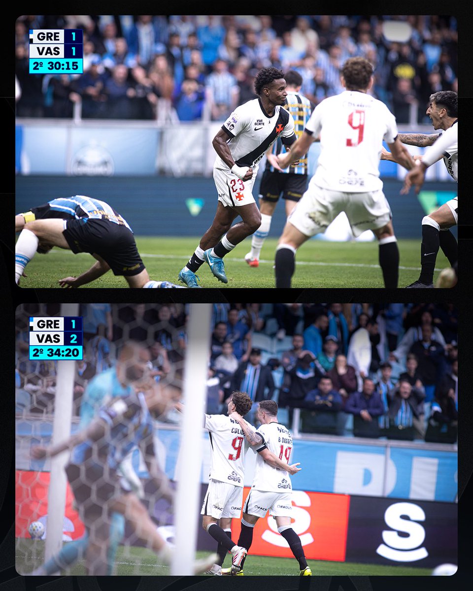VascodaGama's tweet photo. O que você faz em 4 minutos? ⏱️

O time da virada, vira. 😏💢

📸: Matheus Lima | #VascoDaGama https://t.co/jCfHAQNbLN