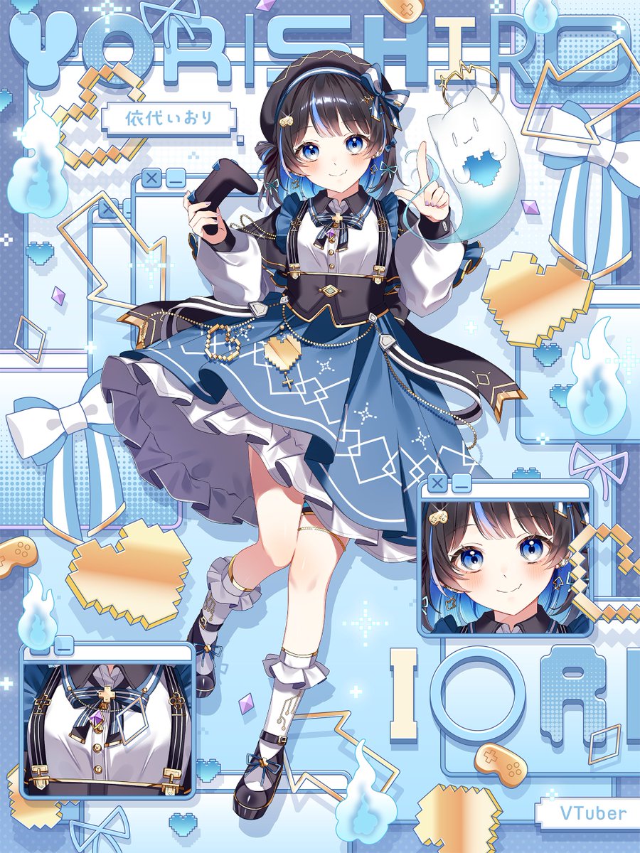 yoyos_iori's tweet photo. #9月のVTuberフォロー祭り‍ 
ジャンル問わずのゲーマーVTuber依代いおりです✧
  
୨୧常に笑顔のにこにこゲーマー☻ 
୨୧ゲームを楽しむことに関してピカイチ✨
୨୧ホラゲー耐性アリ!! 
୨୧ゲームの世界を好きになるきっかけを届けます✧* 
 
♻️💙巡回✧˖° 
#広がれ個人勢VTuberの輪 https://t.co/HImYf8Xeyn