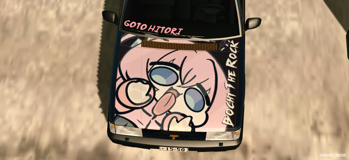 ts86_soucho's tweet photo. 新作ぅぅぅぅぅっ!
280枚自分用っ
ボディカラーは"ブラック&ゴールド"!
知ってる人なら分かるあの色です(⌒‐⌒)
ホイールはBBSを付けてみました!
没にしようか迷ってたんですがネタがないので出します( ´・ω・`)
Photo :ひよこ
作者。:我
#bochitherock #ぼっちざろっく #痛車 #fyp #anime https://t.co/J7s9d4NRED