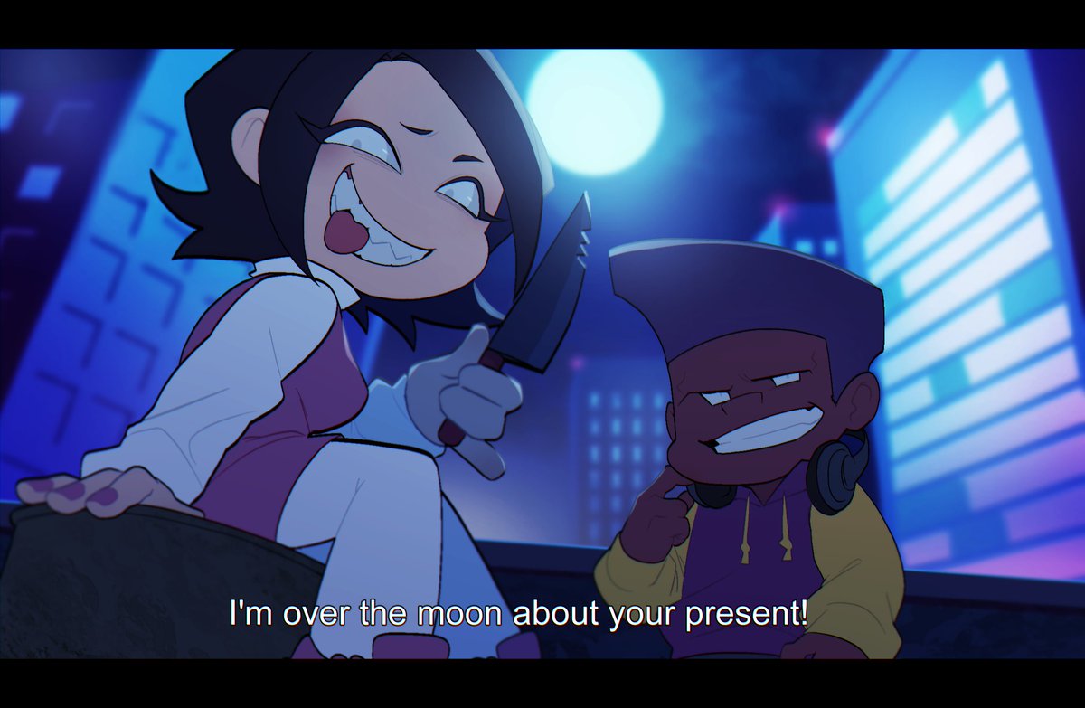 Shibe_1119's tweet photo. Something like an anime screenshot 

#newgrounds https://t.co/u6x8N8vPRE