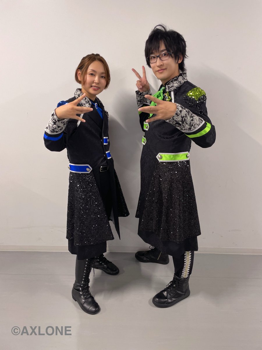 axlone_staff's tweet photo. THE IDOLM@STER SideM 11th STAGE〜EVER EVER@FTERに #寺島拓篤 #三瓶由布子 が出演致しました✨

お越し頂いた皆さま‼️
そして配信でご覧頂いた皆さま‼️‼️
本当にありがとうございました🥰

これからも作品含め、応援お願い致します🙏

@SideM https://t.co/bgJ5Xtjj2u