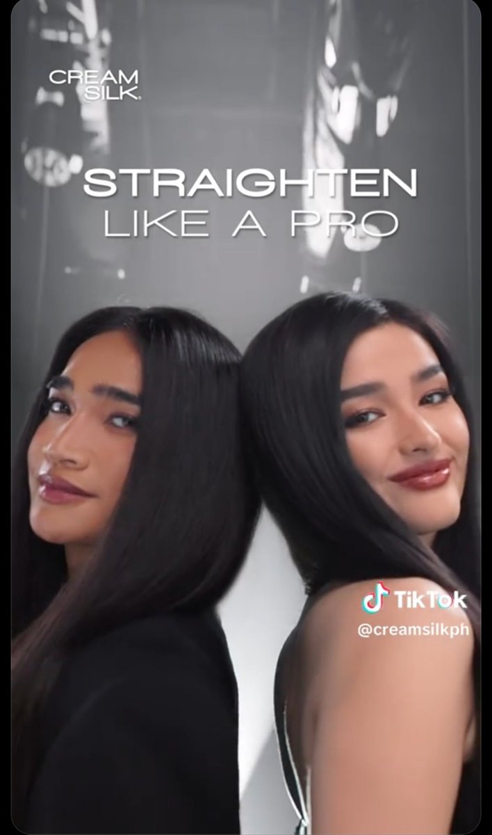 emgeesy27's tweet photo. The collab we literally never saw coming! Our newest Cream Silk Pro Salon endorsers are SERVING. 

#LizaSoberano
#CreamSilkProSalon 
#LizaXBretman

https://t.co/jBnuQSYDi8 https://t.co/J9gaj4Nf9W