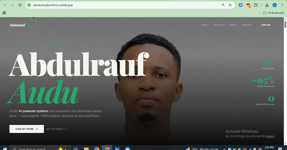 Abdul_rrauf's tweet photo. Gave my portfolio website a new look. https://t.co/Xq5aHiHOaj