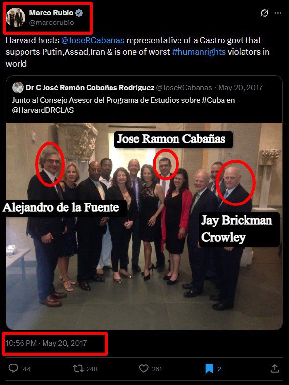 TheCubanShow502's tweet photo. La Dirección General de Inteligencia (DGI) de Cuba está reactivando a todos sus oficiales y agentes. Habrá que ver cuándo el Secretario de Estado, @SecRubio, retoma sus denuncias sobre la infiltración de inteligencia cubana en la Universidad de Harvard (@Harvard). https://t.co/Bq5b1iM0LE