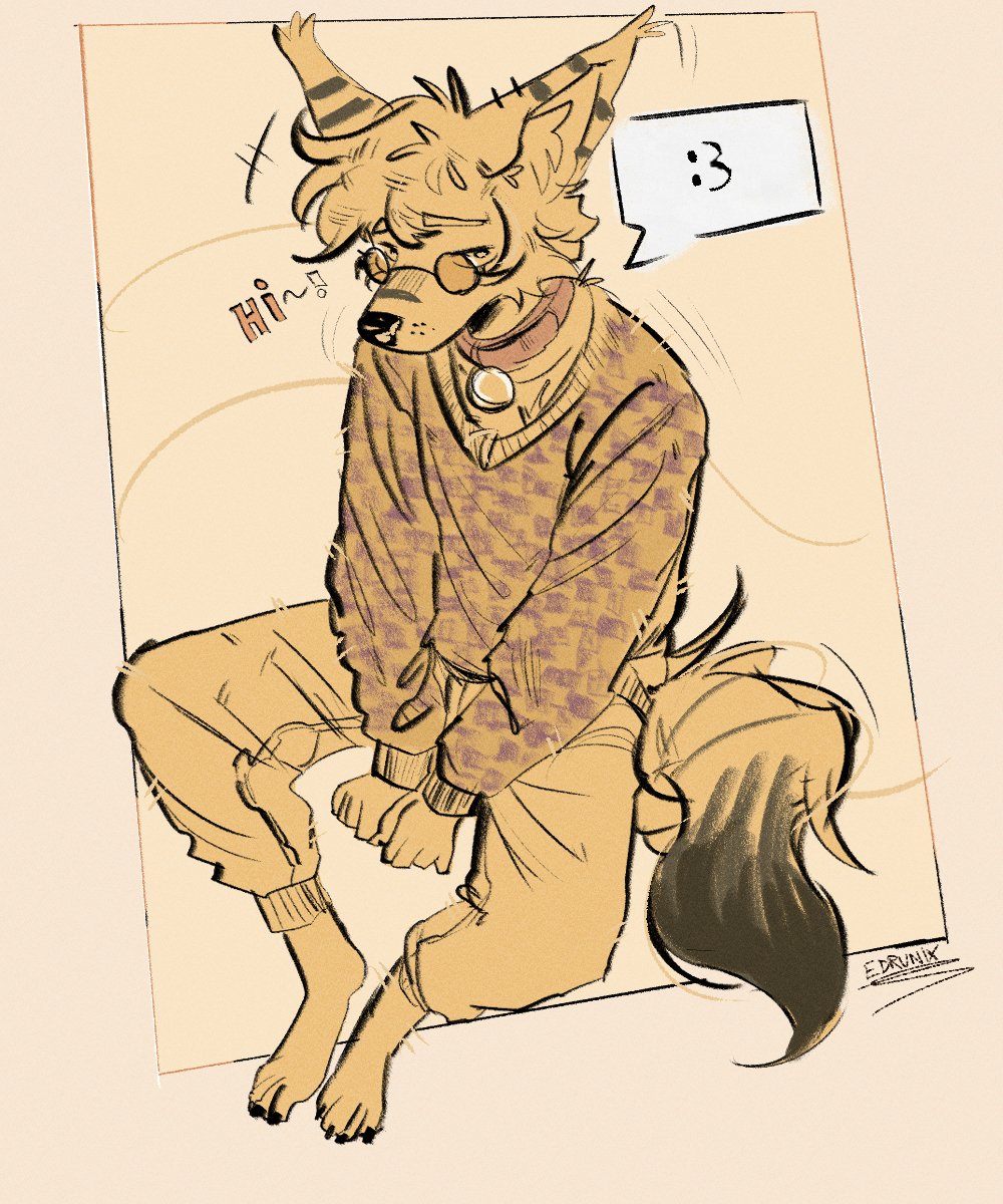 Edrunix's tweet photo. Hi
#furryartㅤㅤㅤ https://t.co/xqGP8LqKm5
