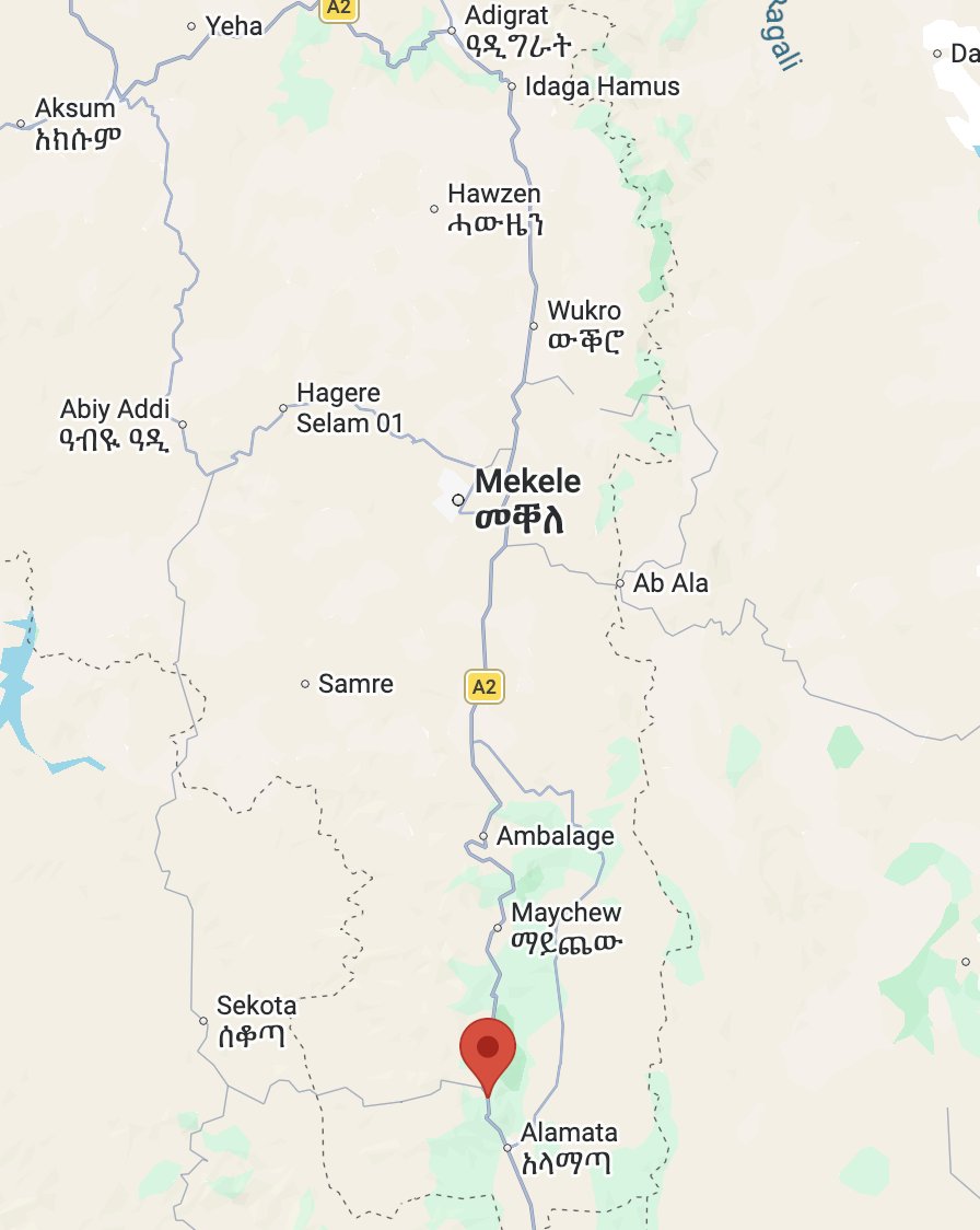 makeinjera's tweet photo. Ethiopia bombed Korem, Tigray on September 12, 2026. https://t.co/uFRbJng1bV