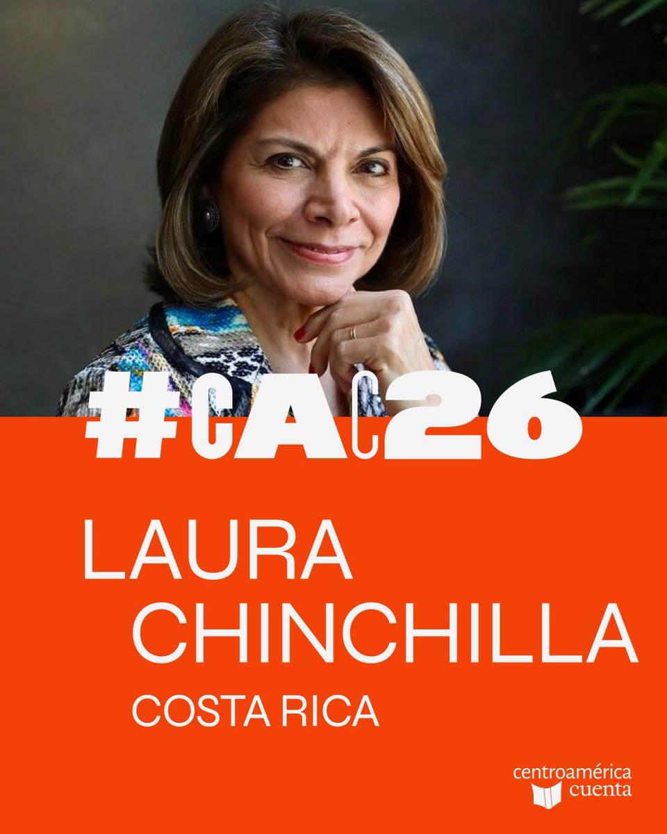 cacuenta's tweet photo. La expresidenta de Costa Rica y actual presidenta del @ClubdeMadrid, @Laura_Ch también nos acompañará en #CACMadrid para conversar sobre los grandes temas de la región en esta edición de diálogos de Las Cuentas de Centroamérica.
El lunes 14, presentará el diálogo inaugural en el @InstCervantes y el viernes conversará con @RJaureguiA  y @MartaNebot sobre la política de lo posible.
Más detalles en https://t.co/nqhqOO2uum
#CAC26