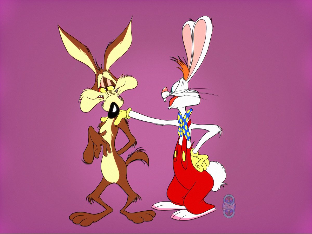 InfinimationInc's tweet photo. A Coyote is being congratulated by a Roger!
#coyoyevsacme #rogerrabbit https://t.co/WzwdwQEK4y
