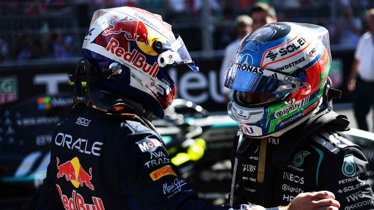 redbullracing's tweet photo. 🤝

#F1 || #SpanishGP 🇪🇸 https://t.co/qrv1zSc5lO