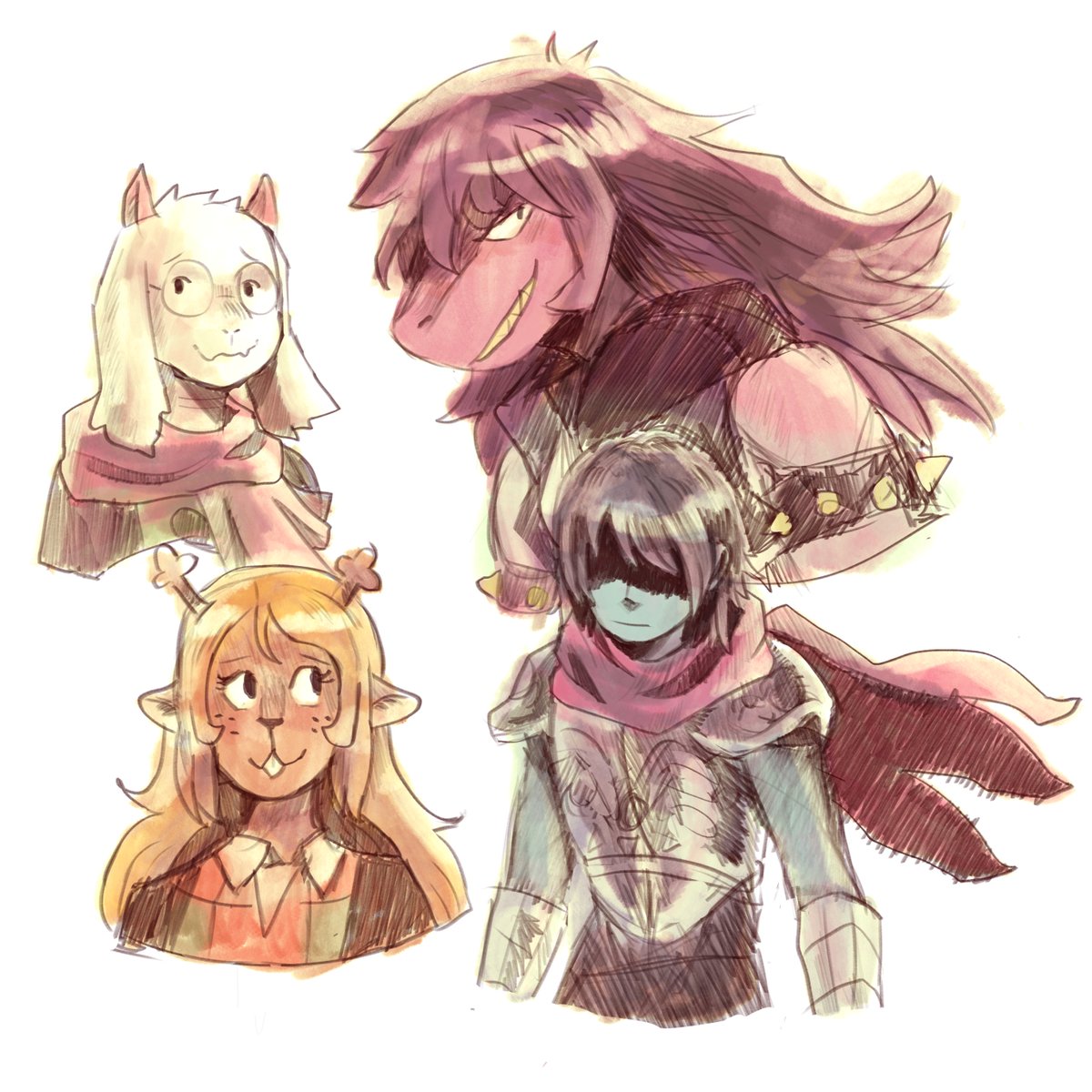 artisticazurite's tweet photo. Messing around with a new brush

#Deltarune https://t.co/rTPQmBT4Qj