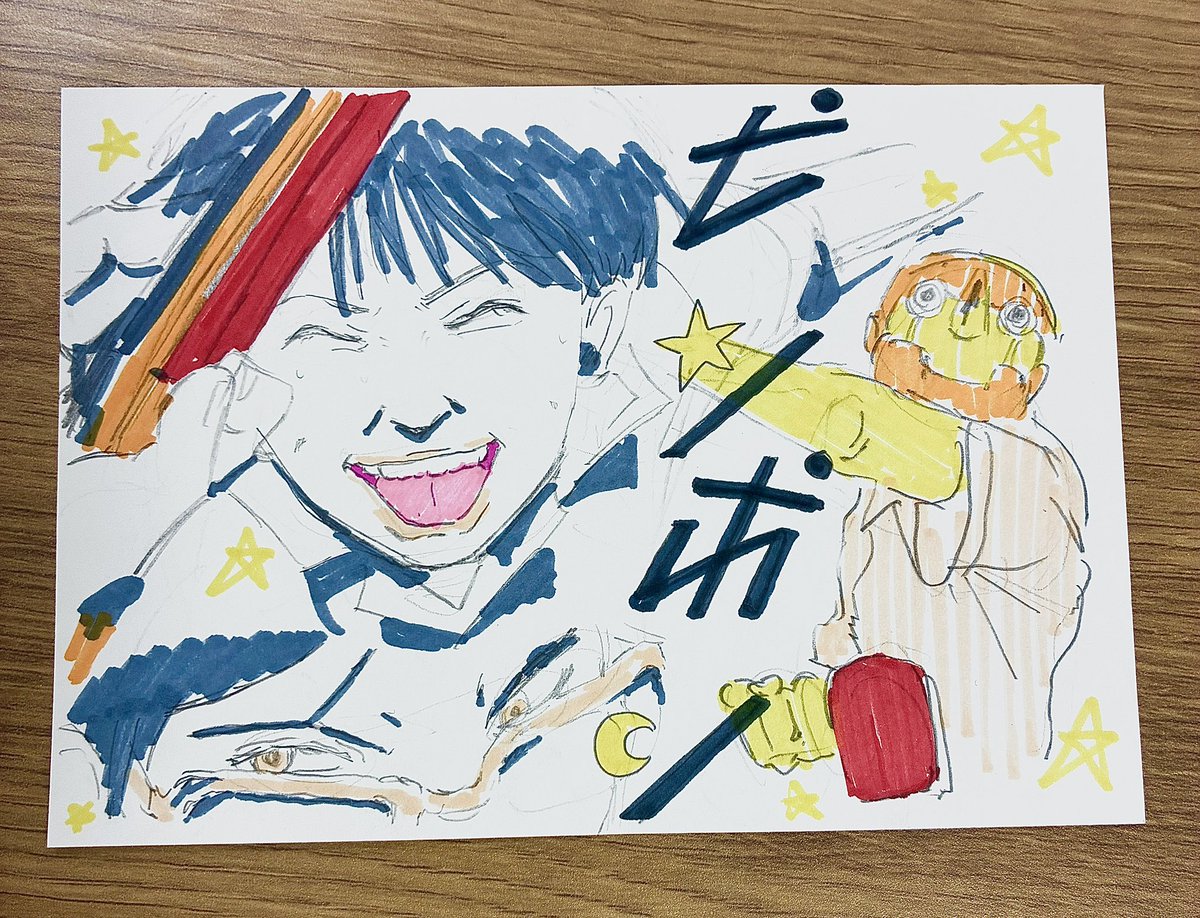 Momon_Nemui's tweet photo. #ピンポン #pingpong  ペコとスマイル🏓 https://t.co/BBpnD08sKr