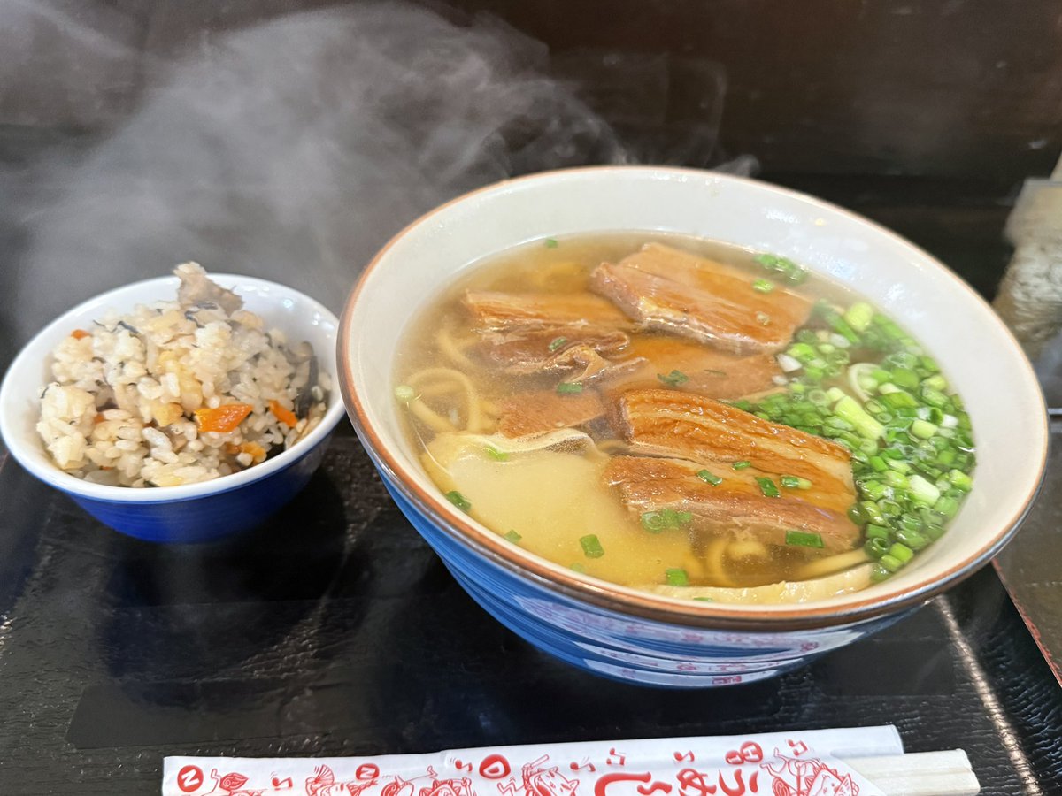 ef58178's tweet photo. ソーキそば

美味しかったです。 https://t.co/gm0LM1wF0Z