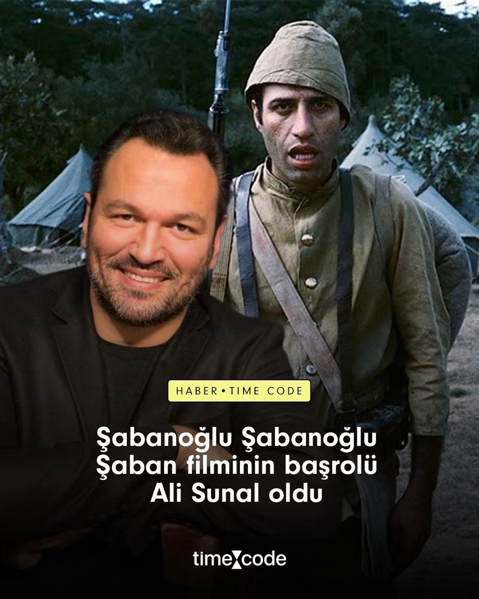 sibelsengul_'s tweet photo. Kemal Sunal'ın efsane filmi "Şabanoğlu Şaban"ın devam filmi, "Şabanoğlu Şabanoğlu Şaban" ismiyle geliyor📢
Filmin başrol oyuncusu, Sunal'ın oğlu Ali Sunal olacak📌
#TimeCode #KemalSunal #AliSunal #ŞabanoğluŞaban
Mutlu akşamlar güzel insanlar ⚡️🌙 https://t.co/YNBJXqEgX9