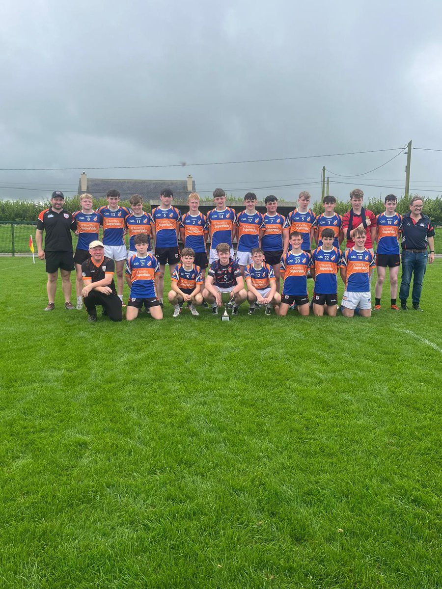 RebelOg_'s tweet photo. Congratulations to Cill Mochomog  (@bantryblues &amp; @ColumsGAA) who won the Fe16 @RebelOg_ West div 2 championship today against a fine @TractonGAAClub side. Well done to both sides on a great game. Many thanks to @NewcestownGAA for hosting the game @SouthernStarIRL @KieranMcC_SS https://t.co/mBbIbLRC8Y