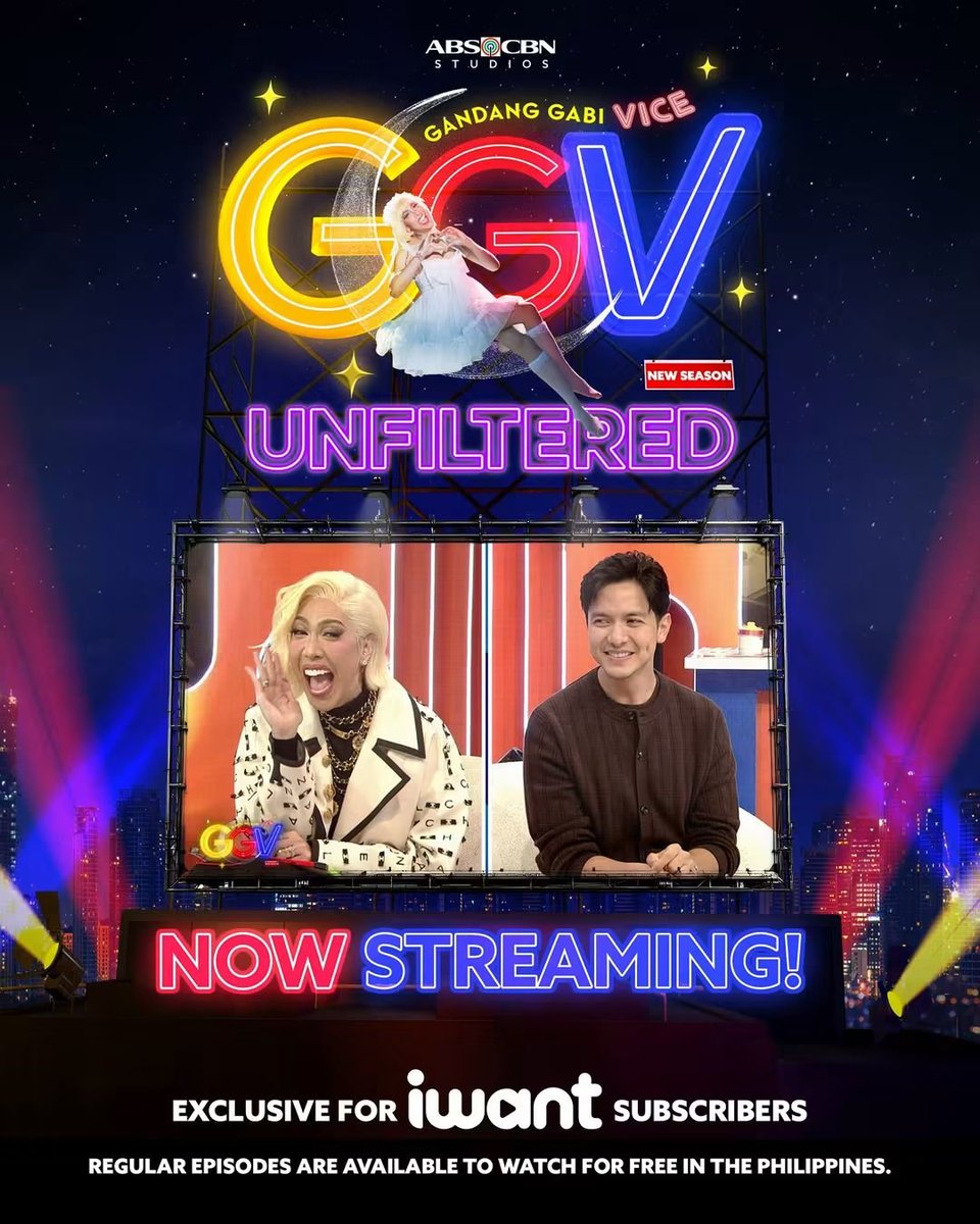 kanechoa's tweet photo. #GGVUnfiltered is NOW STREAMING worldwide exclusively on iWant! Regular episodes are available to watch for FREE in PH! 🔗 https://t.co/2nazYj6ZG0
 
#GGV #iWantGGV #ViceGanda https://t.co/2oueT8sQaN