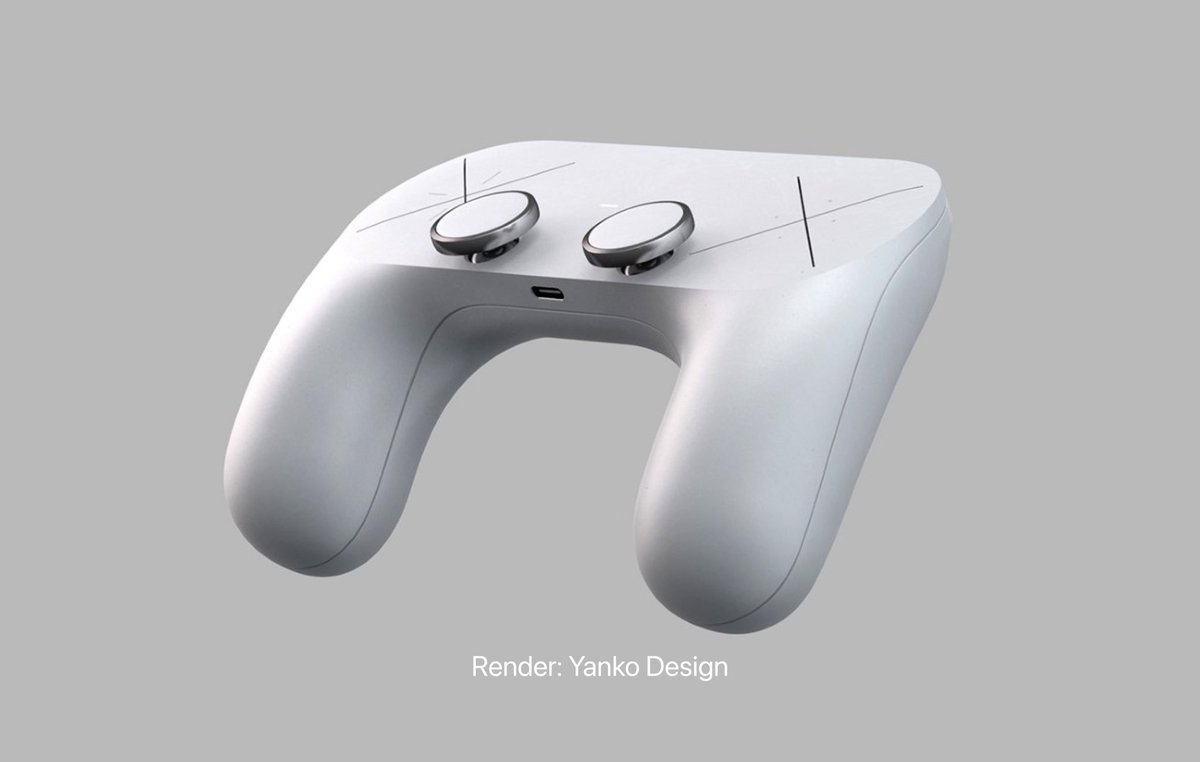 theapplecycle's tweet photo. Apple is reportedly developing its own game controller for iPhone.

The project could deepen Apple’s push into mobile gaming.

Source: Mark Gurman https://t.co/SlEeACJiGT