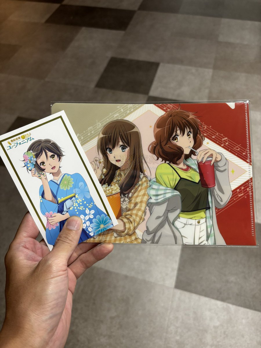 hisashintyo's tweet photo. 響けユーフォニアム

京アニすげーよ！

新作じゃん！

奏ちゃんのとこで何度も号泣しそうになりました。

ほんとに素敵な作品をありがとうございました⭐️ https://t.co/VZ46gDvvIJ
