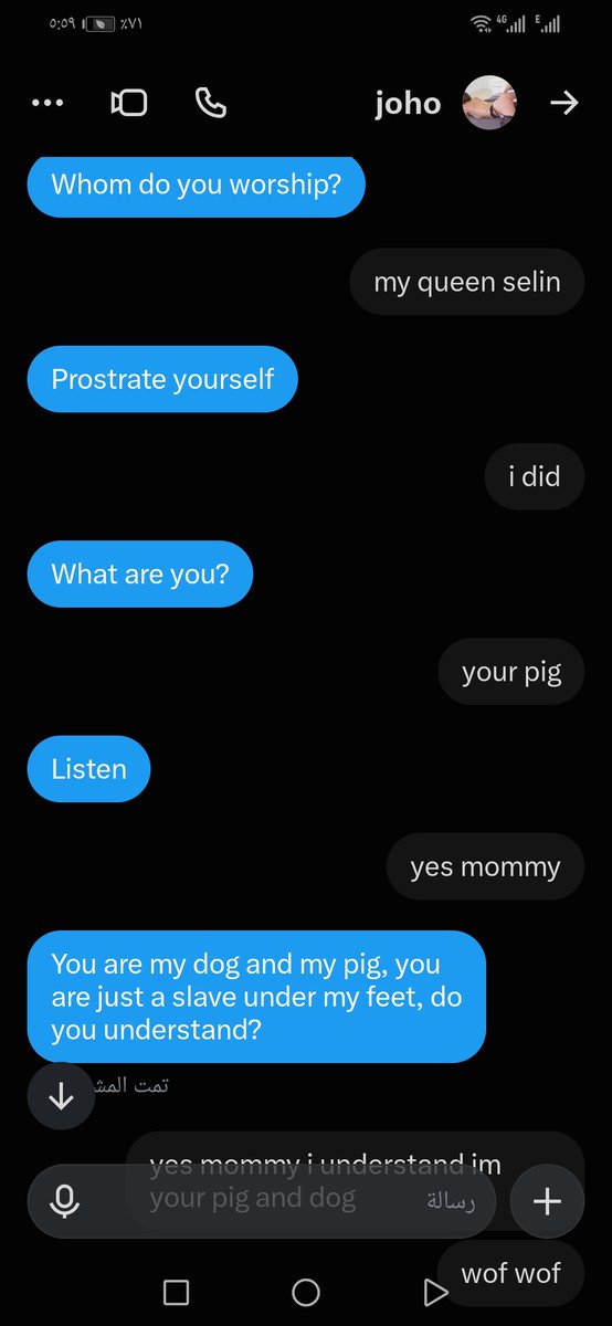PR18SELN's tweet photo. #Everyone #Pig #Slavery #Dominant 
I have taken in a new whore and made her my dog; her only purpose is to worship me. 
It has become a worthless toy in my hands. https://t.co/LTeR4aOpiG
