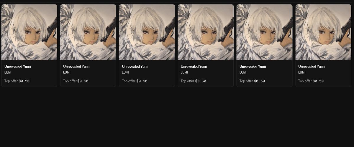 0xBerayan's tweet photo. Bought 6 pieces @Lumirhnft https://t.co/pa49sncX01