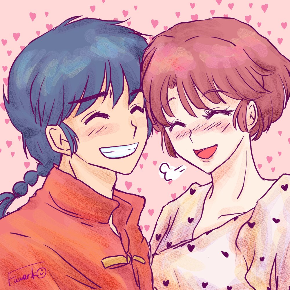 VLby4's tweet photo. ナイショ話♡
#乱あ　#ranma https://t.co/WLlDN93WHE
