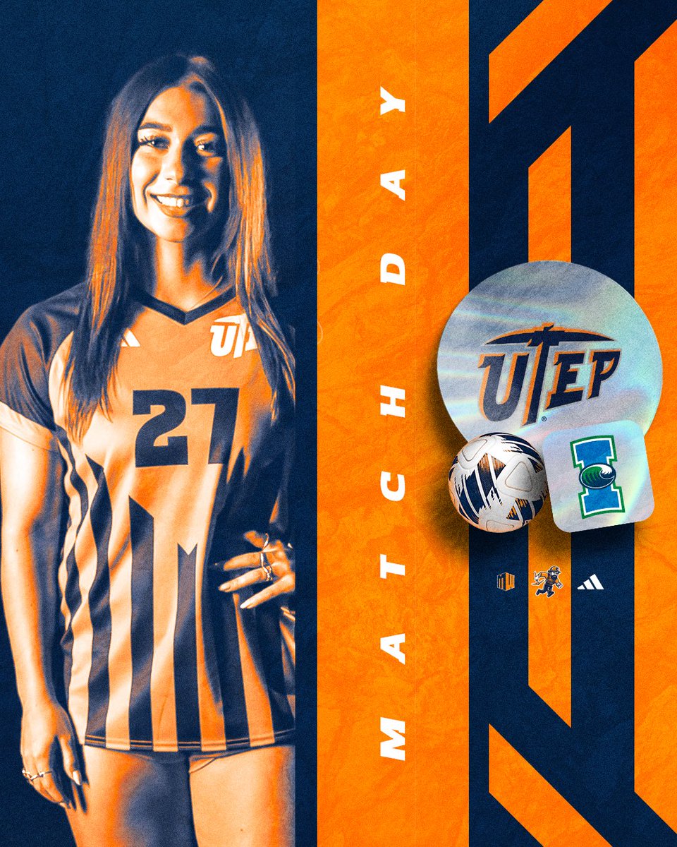 UTEPSoccer's tweet photo. 𝙈𝘼𝙏𝘾𝙃 𝘿𝘼𝙔 : 𝗔𝗿𝗲 𝘆𝗼𝘂 𝗿𝗲𝗮𝗱𝘆 𝗳𝗼𝗿 𝘀𝗼𝗺𝗲 𝗳ú𝘁𝗯𝗼𝗹?

🆚 Texas A&amp;M-CC
📍 Corpus Christi, Texas
⏰ 11 AM MT
💻 https://t.co/A9SQMUFVLP
📊 https://t.co/SQ3FeENdsg

#PicksUp https://t.co/P3M86YGIeG
