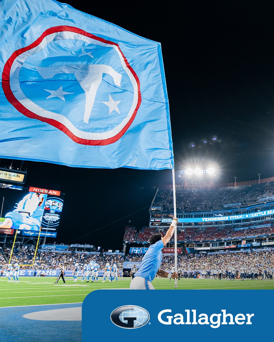 GallagherGlobal's tweet photo. Nashville is ready to get the party started! #GallagherPartner #TitanUp @Titans https://t.co/9bKyBJz3pU