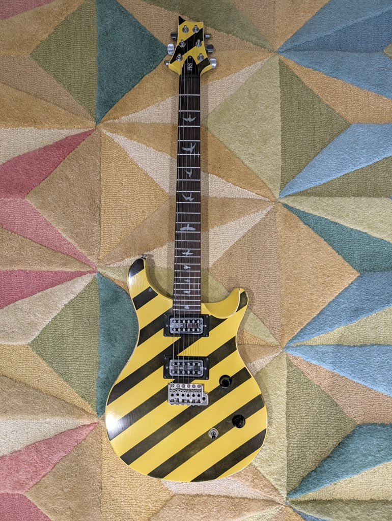 moremarriott's tweet photo. Had some work done to my first ever nice guitar (paint and new pickups), everyone give cassandra a hello https://t.co/aMiFWajfjA