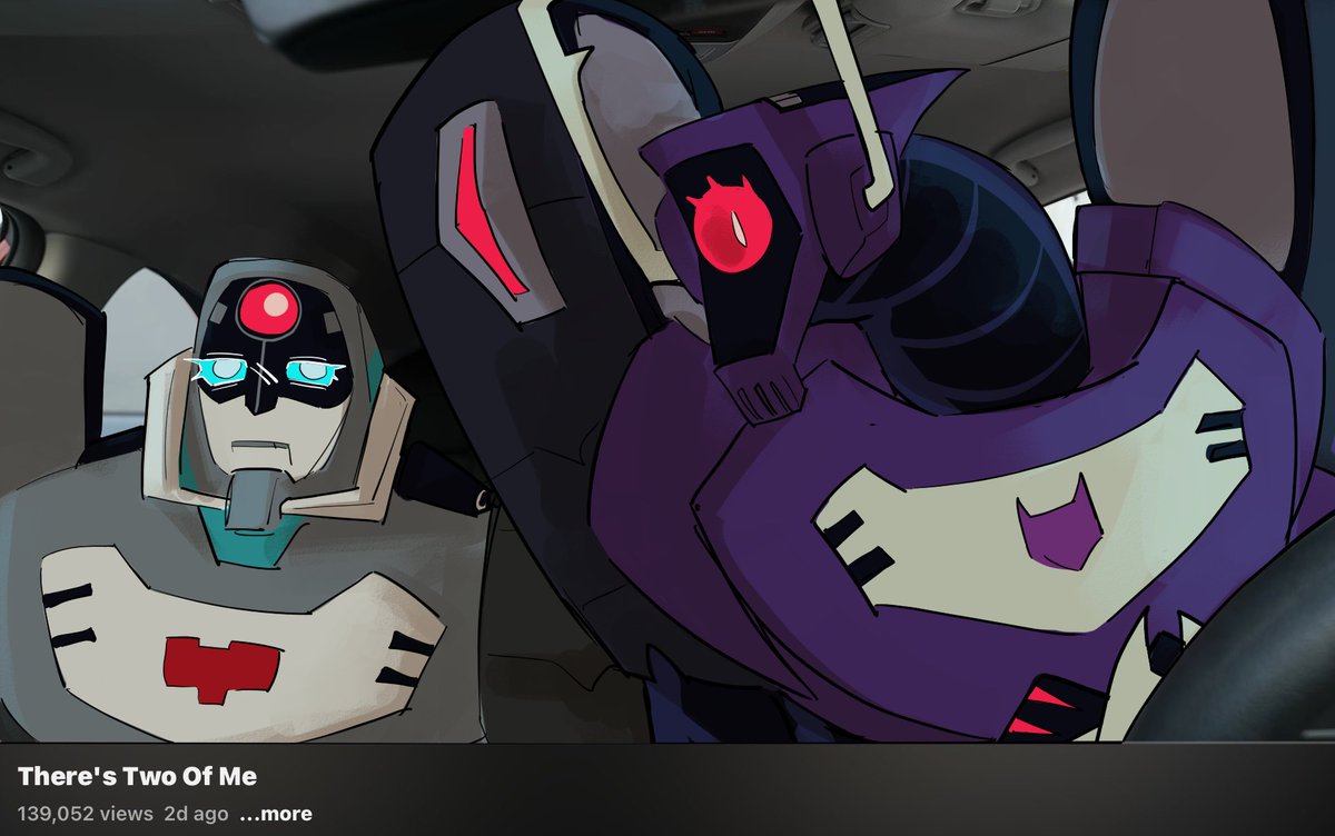 luckierlaurel's tweet photo. softlaunching her autobot sona #tfa #shockwave https://t.co/okRhQFmhN9