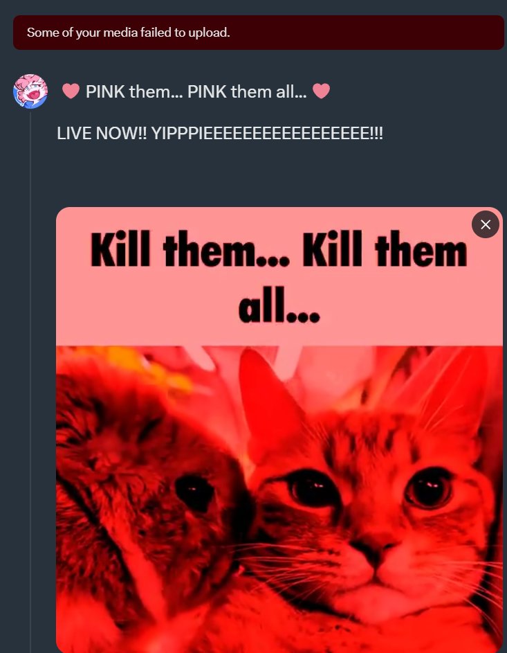 WarpSam's tweet photo. 🩷PINK them... PINK them all...🩷

LIVE NOW!! YIPPPIEEEEEEEEEEEEEEEEE!!! https://t.co/MB9E3l0ct6