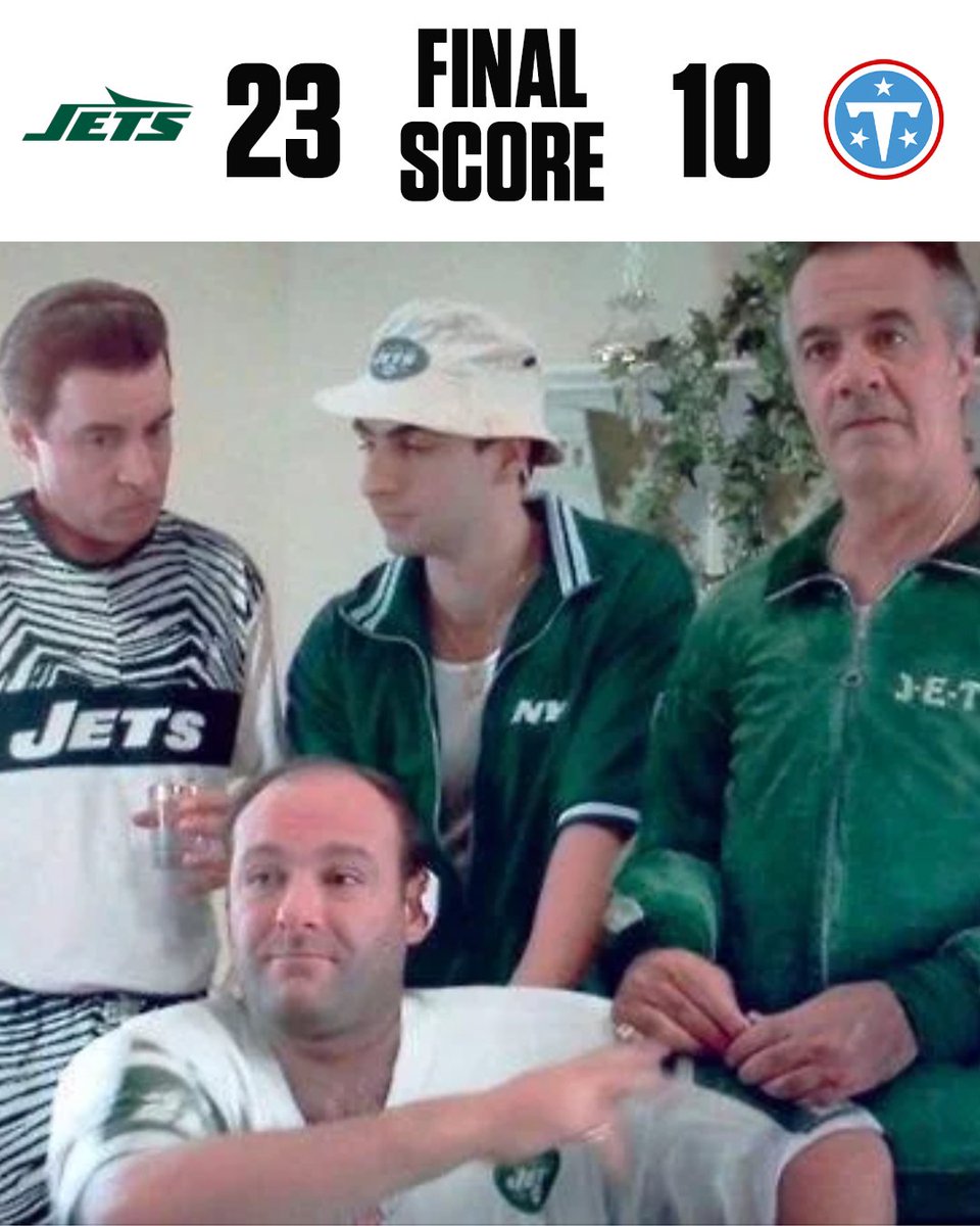 ESPNNFL's tweet photo. Jets with a double-digit win in Week 1 😳 https://t.co/kOOa0vE2hg