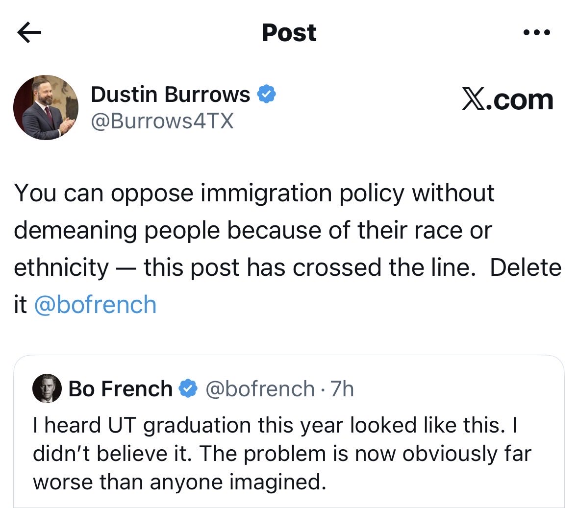 kaylaguo_'s tweet photo. Abbott’s response is notably softer than some other elected Republicans’, including Texas House Speaker @Burrows4TX: https://t.co/ynf9vtXgkV