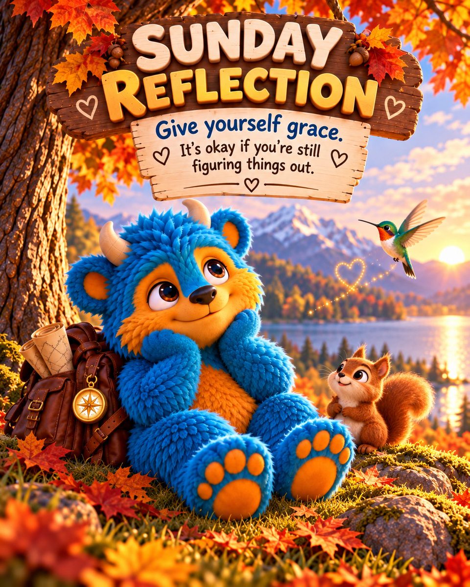 ThetrueCollin's tweet photo. Before another week begins, remember how far you’ve already come. 💙

The small steps mattered.

What’s ONE thing you’re hoping for this week? Tell Loomi below. 👇

Follow along for more little reminders and big adventures. ✨

#LoomisAdventures #SundayReflection https://t.co/SC7BVdAjes