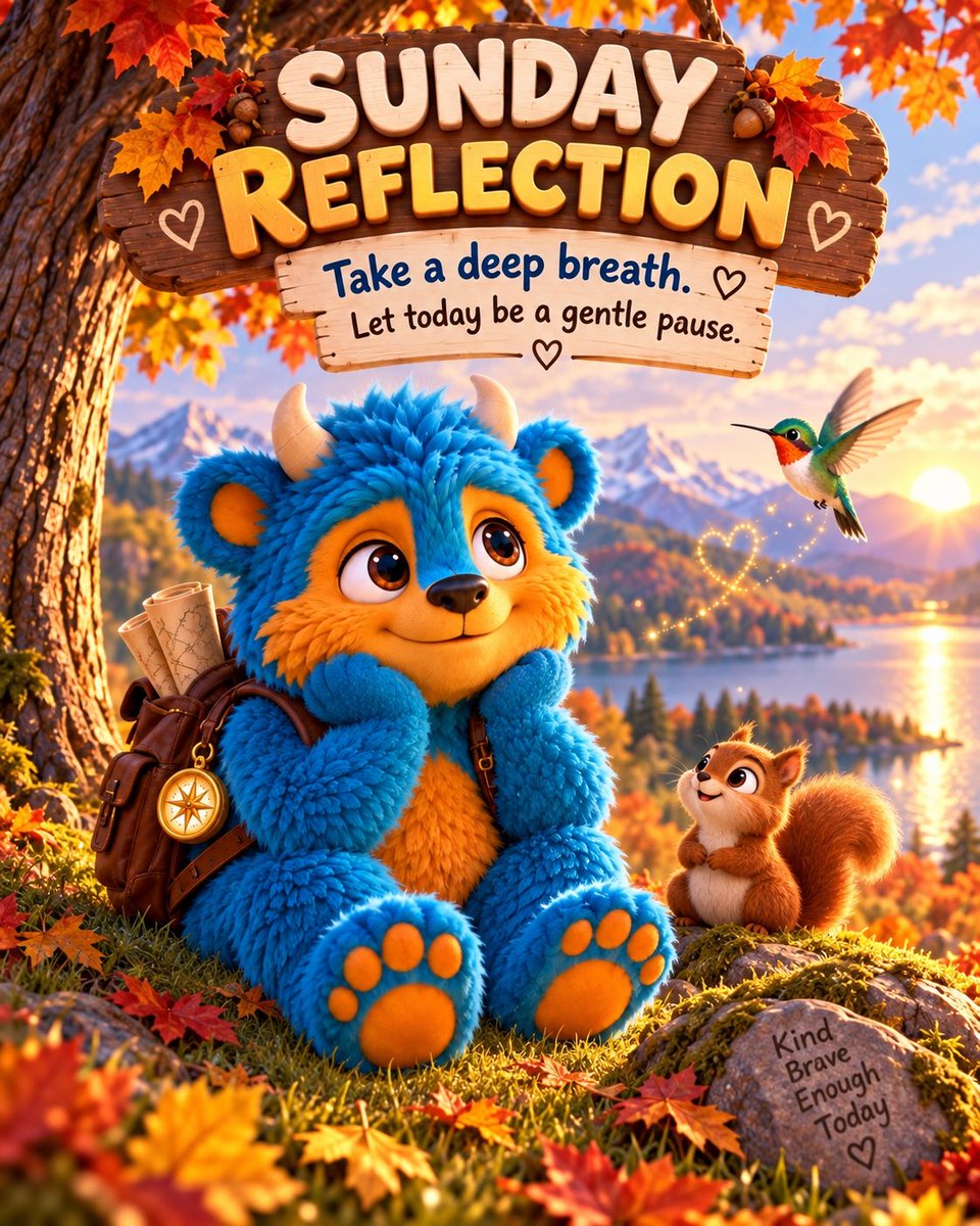 ThetrueCollin's tweet photo. Before another week begins, remember how far you’ve already come. 💙

The small steps mattered.

What’s ONE thing you’re hoping for this week? Tell Loomi below. 👇

Follow along for more little reminders and big adventures. ✨

#LoomisAdventures #SundayReflection https://t.co/SC7BVdAjes