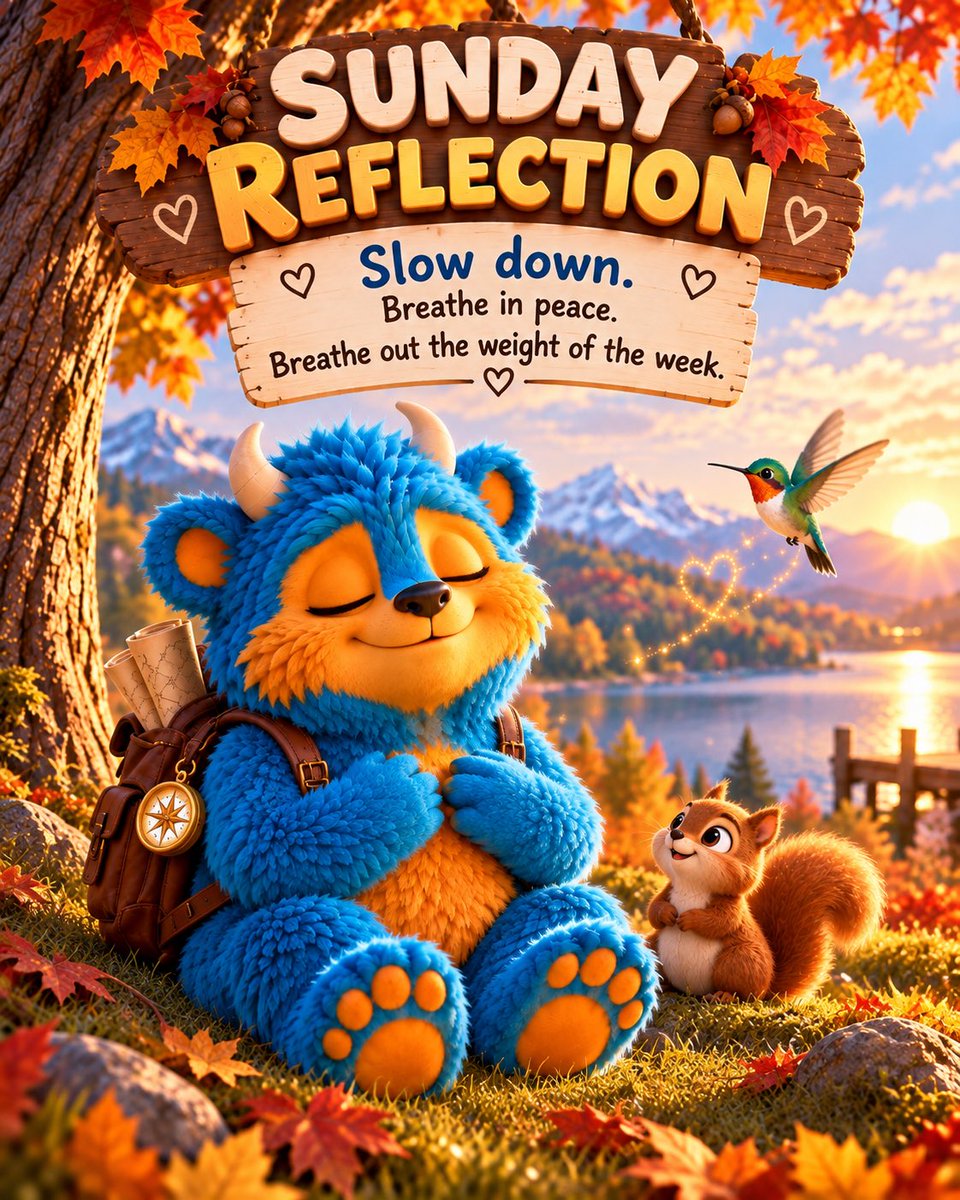 ThetrueCollin's tweet photo. Before another week begins, remember how far you’ve already come. 💙

The small steps mattered.

What’s ONE thing you’re hoping for this week? Tell Loomi below. 👇

Follow along for more little reminders and big adventures. ✨

#LoomisAdventures #SundayReflection https://t.co/SC7BVdAjes